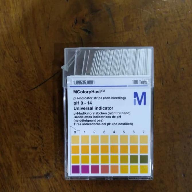 KERTAS PH INDIKATOR MERCK indikator universal