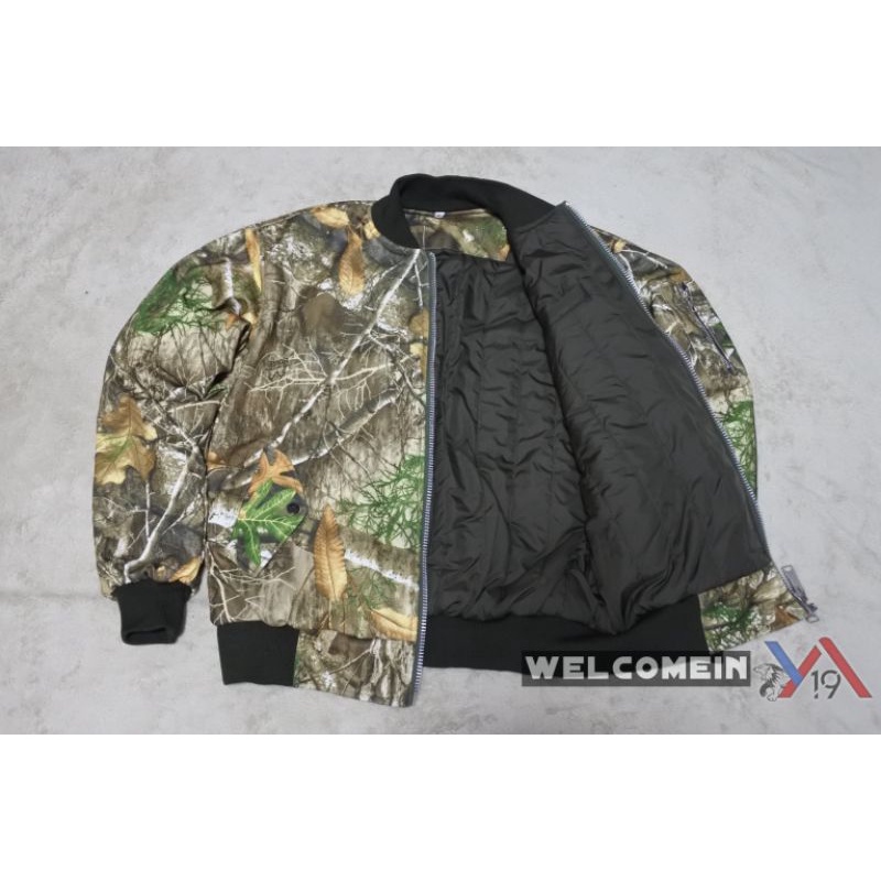 Jaket Bomber Realtree Edge Camo