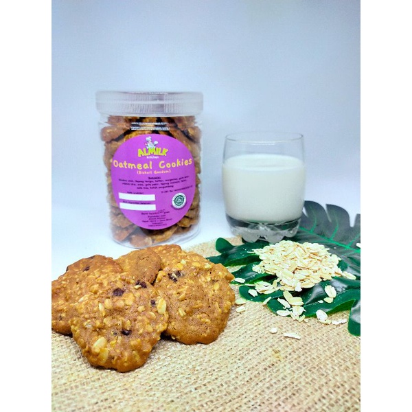 

Oatmeal Chocochip Cookies Halal Organik / Biskuit Gandum / Snack / Kue Kering / Cemilan