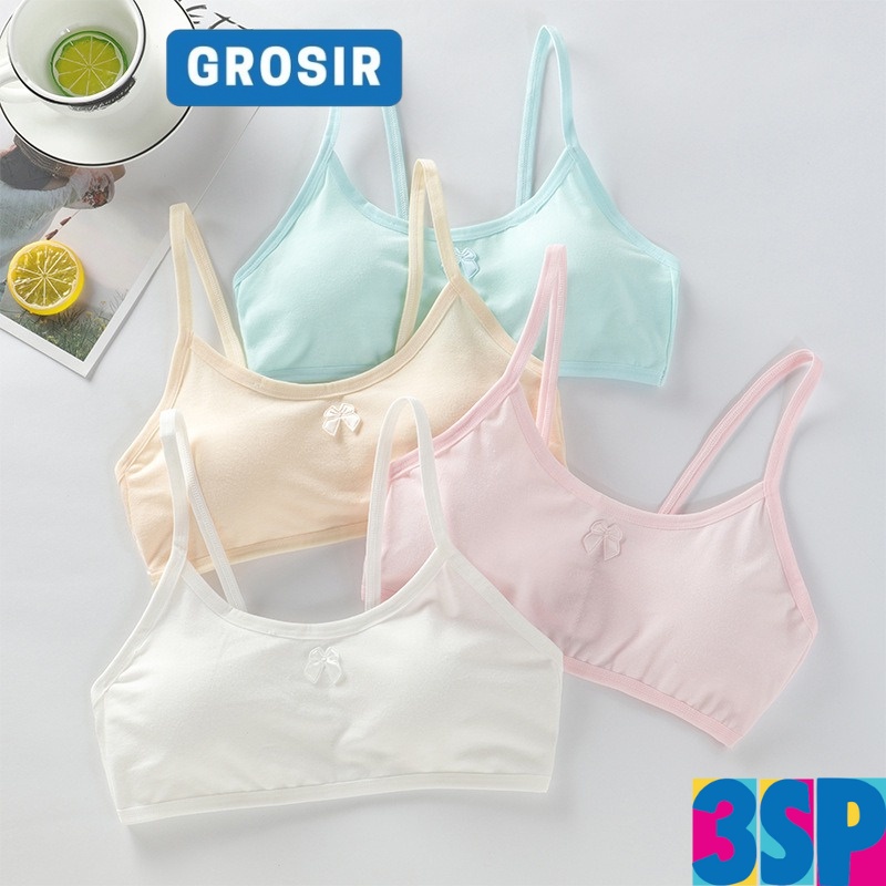 3SP | UWR66 Bra Pakaian Dalam Anak Remaja Miniset Anak Perempuan Katun Premium