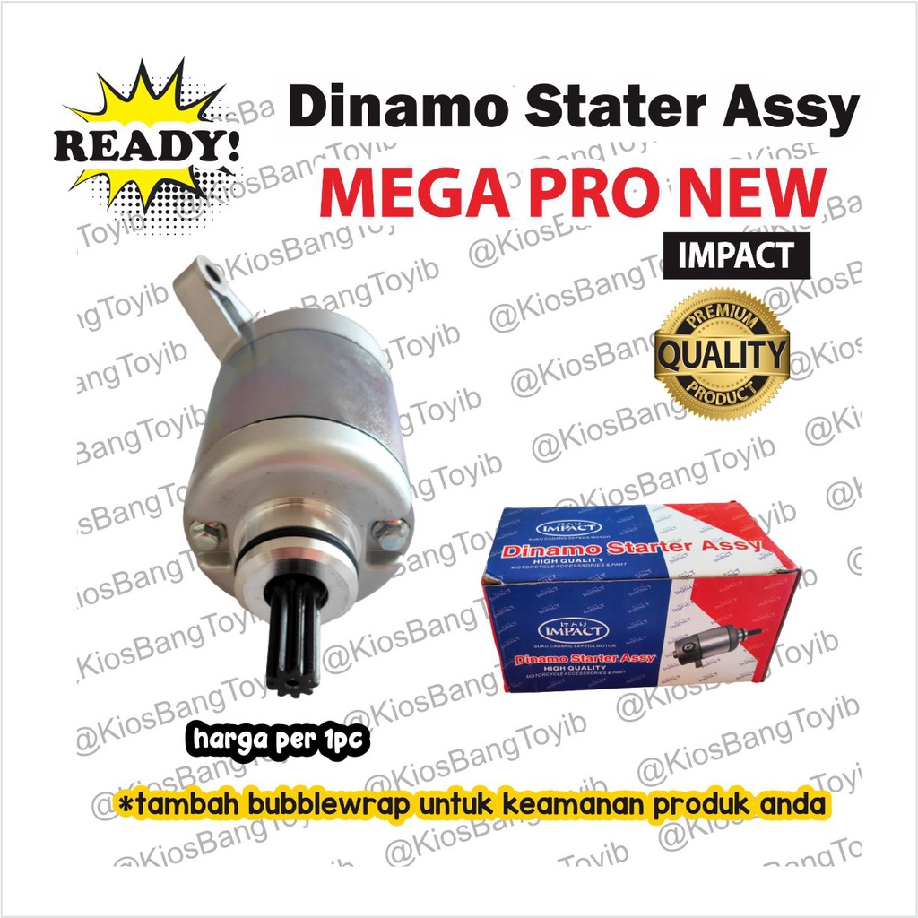 Dinamo Starter Stater Assy MEGAPRO Mega Pro New Mono Verza 150 (IMP)