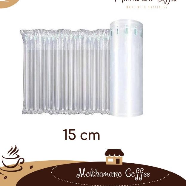 

POLY AIR BUBBLE WRAP INFLATABLE BAG PLASTIK GELEMBUNG 50 METER - 15CM