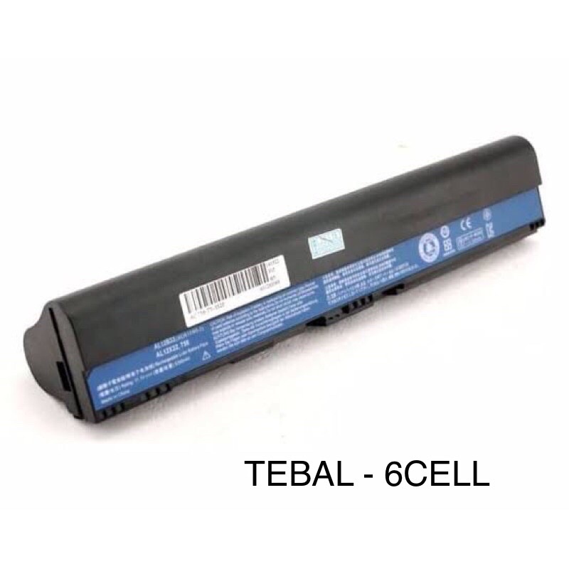 Baterai Original Acer Aspire One 725 756 AO725 AO756 V5-121 V5-V131 V5-171 6CELL - Model TEBAL