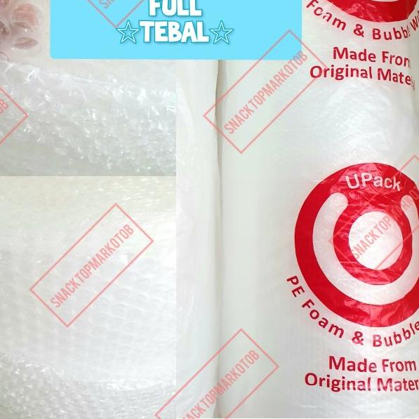 

Bubble Wrap Bening 1.25Mx50METER FULL JAMIN TEBAL TOP QUALITY