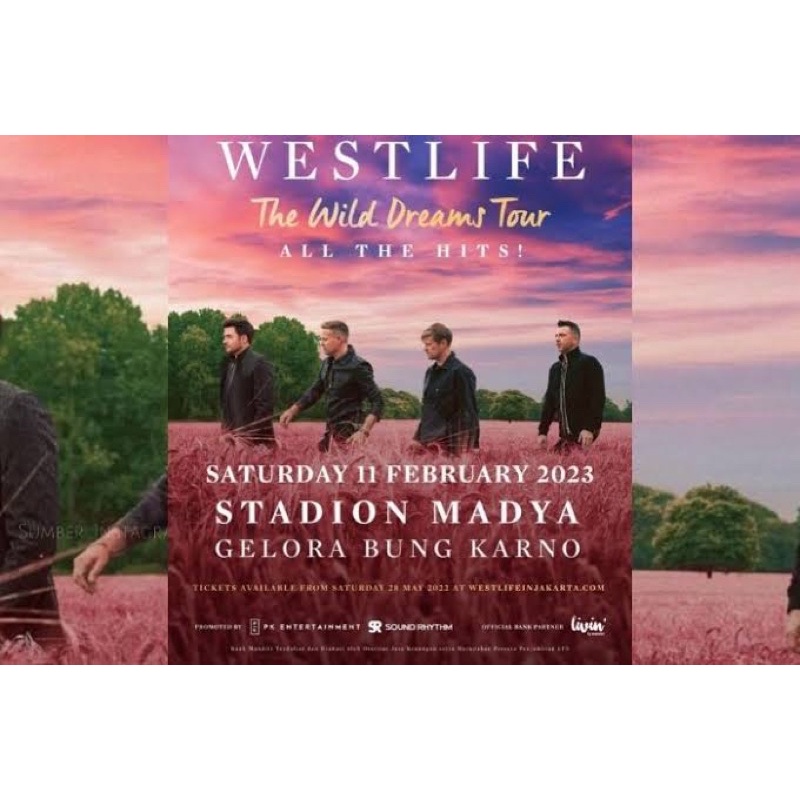 tiket konser westlife 11 februari 2023 cat 4