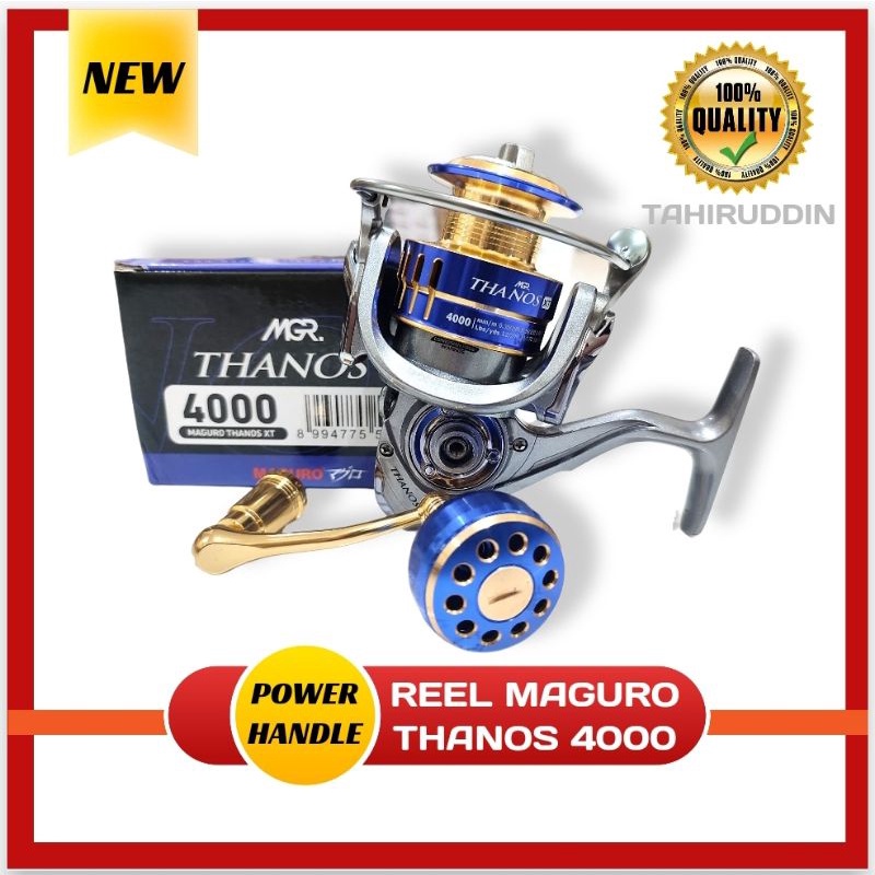 REEL. MAGURO THANOS 4000 (POWER HANDLE) UNTUK LAUT/DANAU