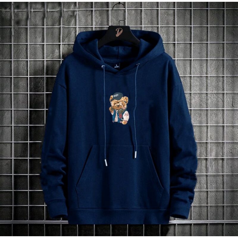 Hoodie pria bear topi terbaru pria wanita m L XL XXL
