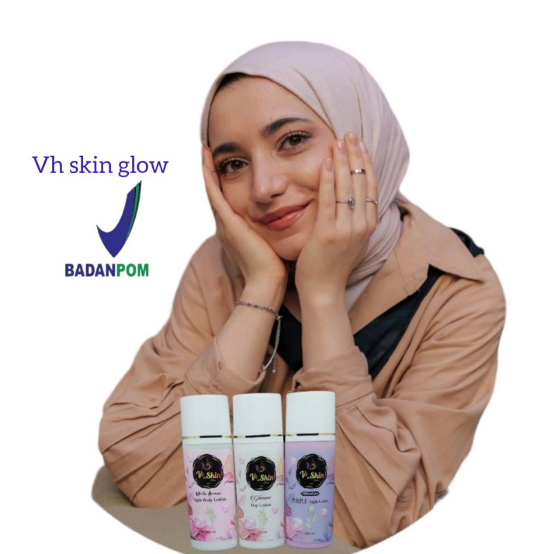 HB whitening super V skin kemasan baru ORI by Vh skin glow