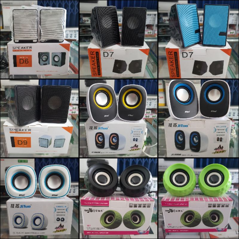 Speaker Aktif multimedia / Speaker Laptop Komputer PC Handphone USB superbass