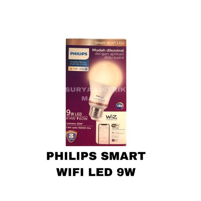 PHILIPS SMART WIFI LED 9 WATT