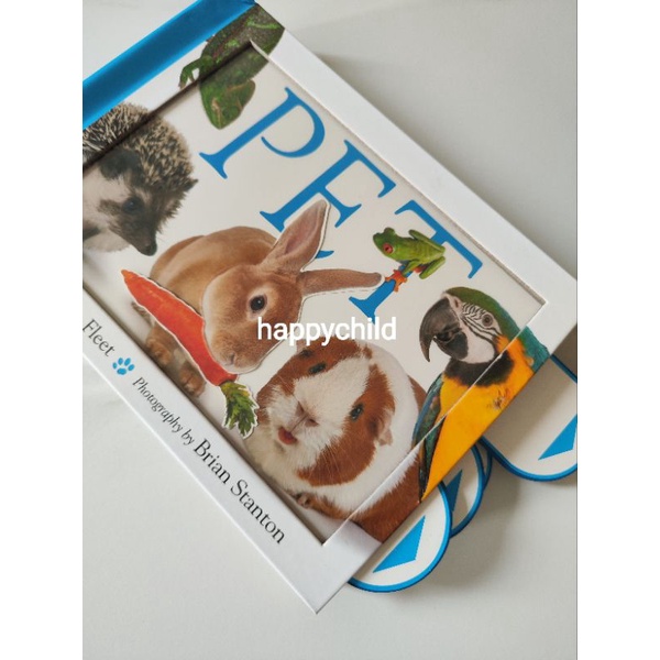 Original PET by Matthew Van Fleet touch feel push pull buku impor happychild