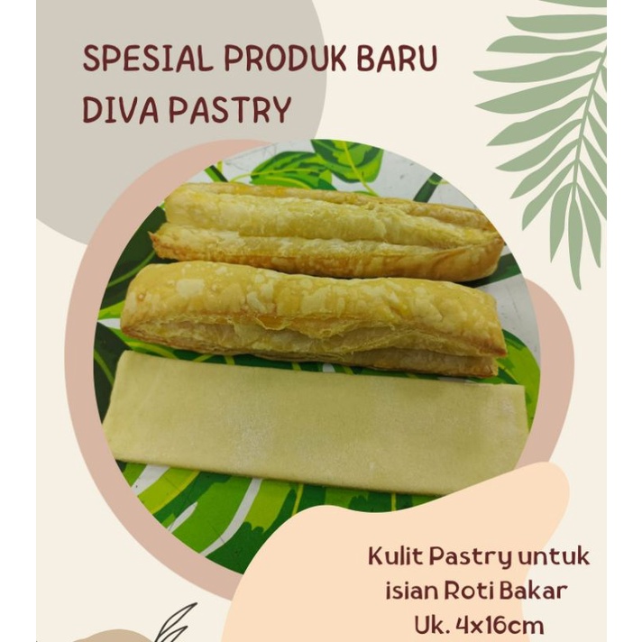 

Puff Pastry untuk isi Roti Bakar