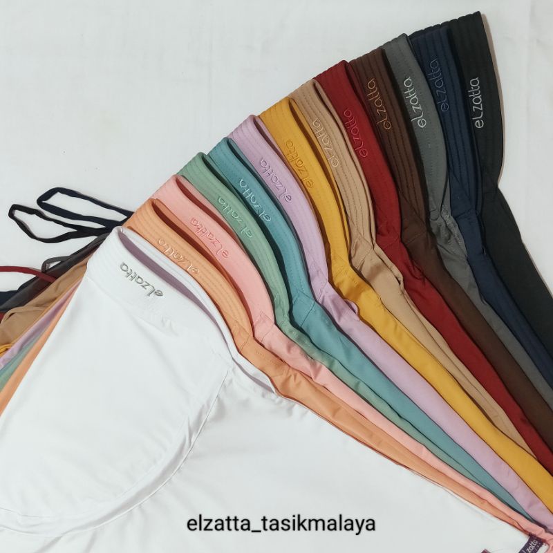 BERGO ELZATTA ZARIA SAHARA KIDS ELZATTA KERUDUNG ELZATTA SERUT HITAM PEKAT JILBAB ELZATTA HIJAB BERG