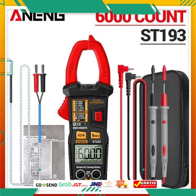 ANENG Digital Multimeter Voltage Tester Clamp - ST193