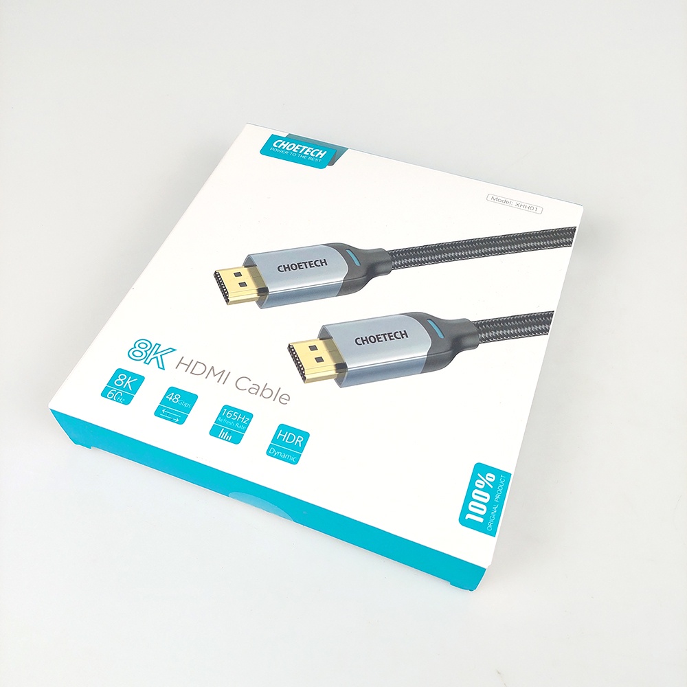 CHOETECH Kabel HDMI ke HDMI 2.1 Gold Plated 8K 60Hz 2 Meter