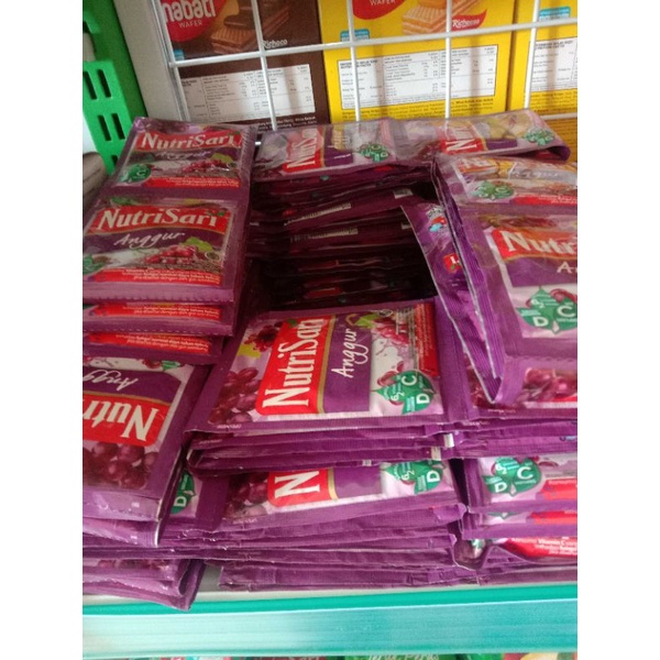 Minuman Sachet Nutrisari / Nutrisari Renceng / Varian Rasa Sesuai Stok Ready