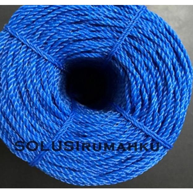 Tali Tambang Plastik 5mm 1 KG 1 RIDO Flexible Lentur SATU Kilogram
