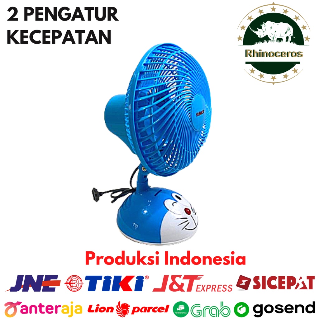 Kipas Angin Meja 8 Inch Dinding Desk Fan Mini Wall Fan Gantung Tembok