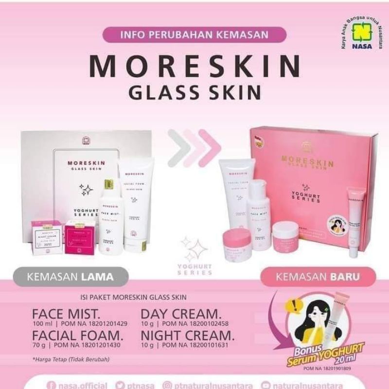 MORESKIN GLASKIN NASA
