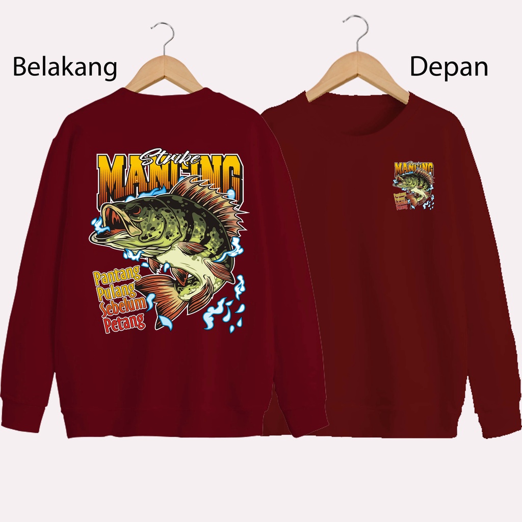 SWEATER UNISEX DB MANCING PRIA DAN WANITA  SWEATER JUMBO