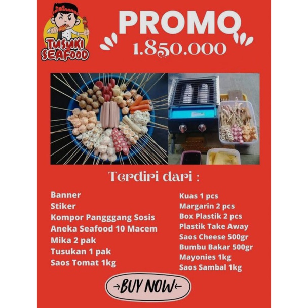 

Promo Paket Pemula Aneka Seafood Viral