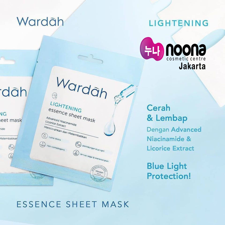 Wardah Lightening Essence Sheet Mask 20ml