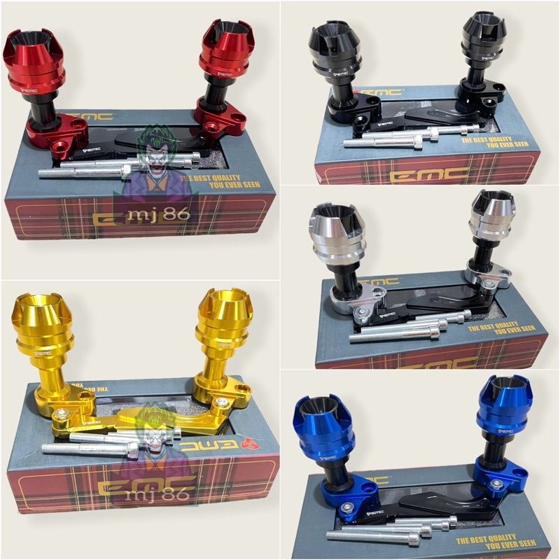 Jalu Knalpot Jalu Pelindung Kenalpot EMC Nmax , Aerox , PCX , Xmax , Lexi import Full CNC