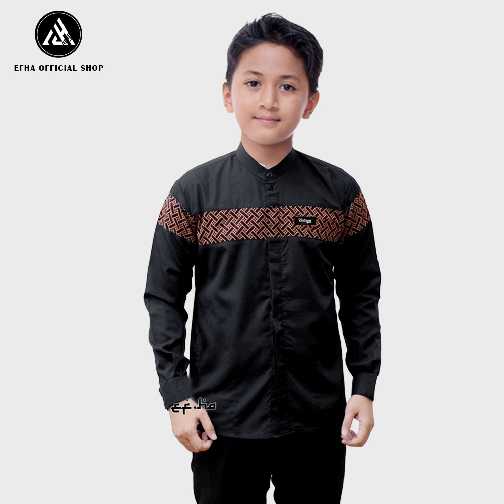 BISA COD- baju koko anak sd-smp/ baju koko anak usia 8 - 15 tahun/ baju koko anak warna Coklat muda