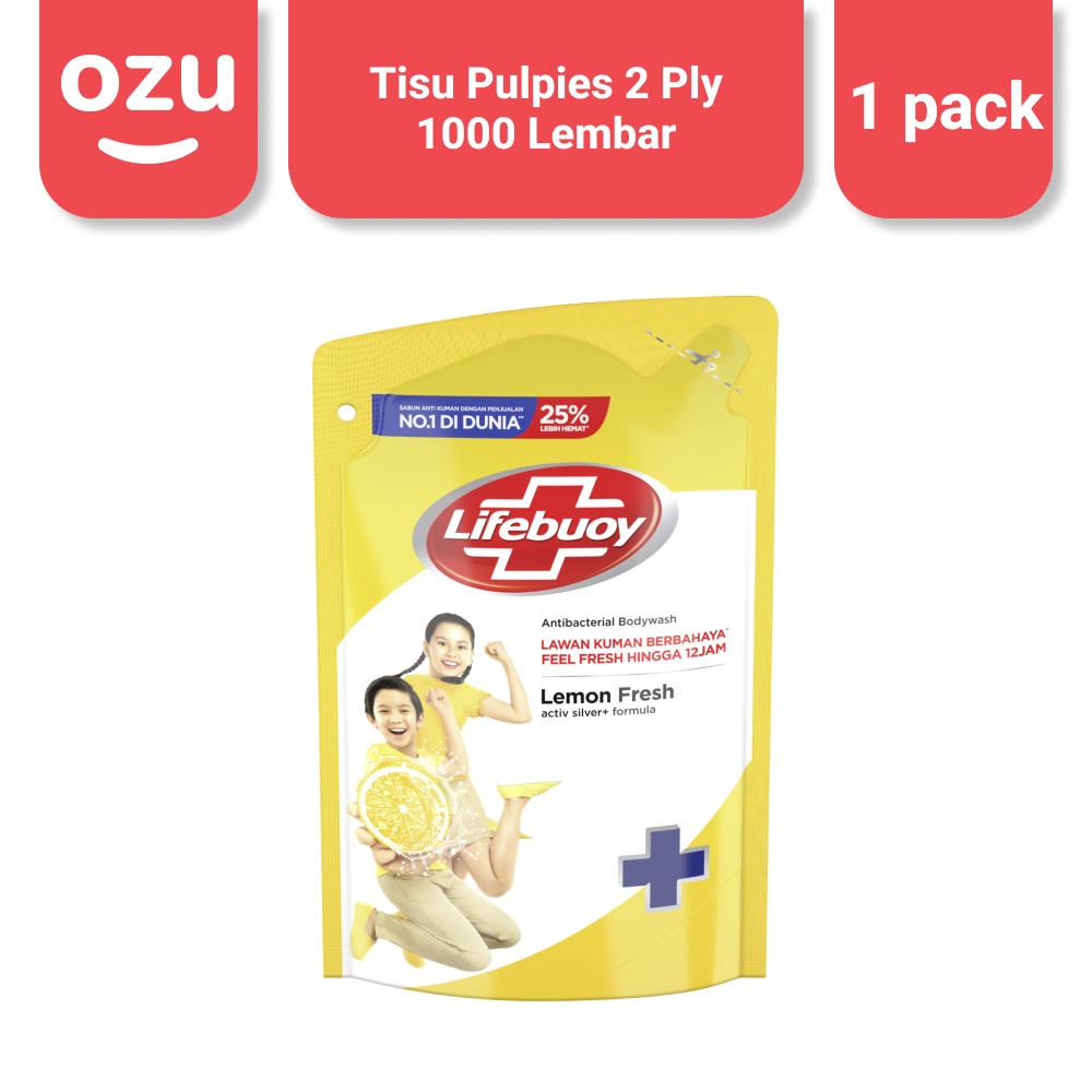 Jual Lifebuoy Sabun Cair Lemon Fresh Refill Ml Shopee Indonesia