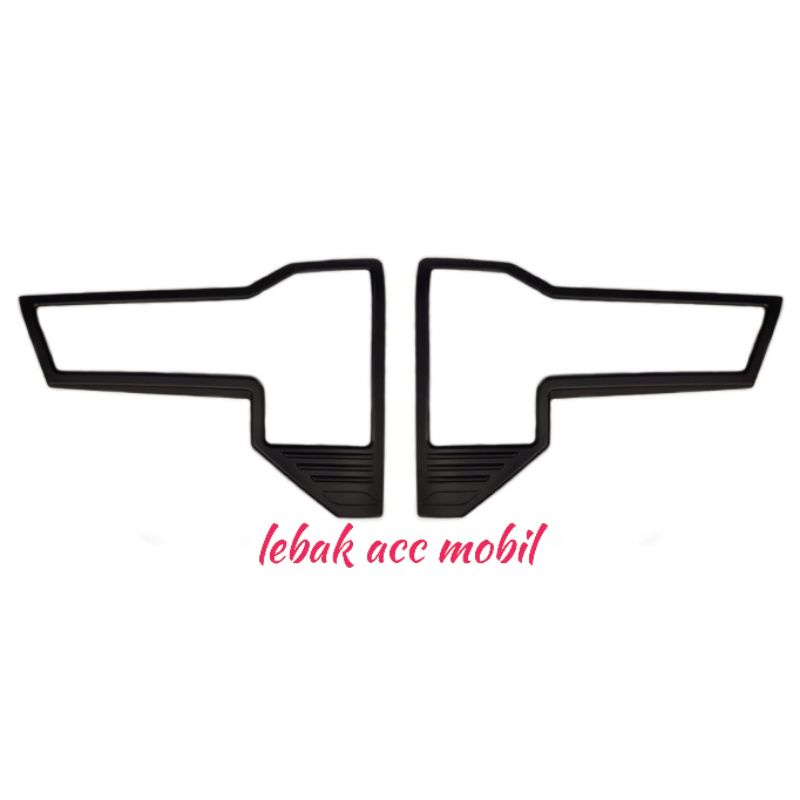 garnis / list lampu depan mobil mitsubishi xpander 2022 hitam