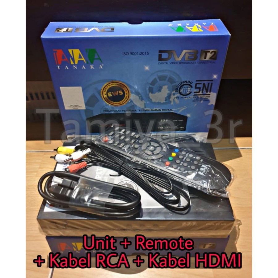Jual TV BOX/SET TOP BOX/Decoder/Reciver/STB DVB T2 DIGITAL TV TANAKA