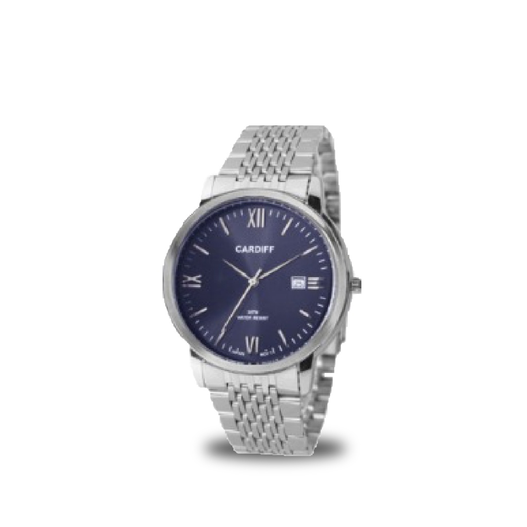 CARDIFF Jam Tangan Analog 7614 (Tanggal & Tanpa Tanggal) | Pria | Tahan Air | 3ATM