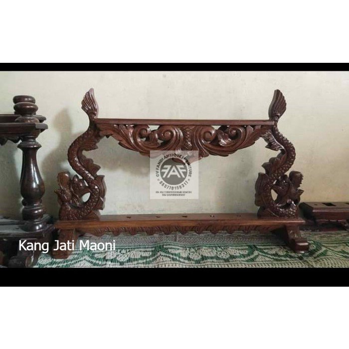 Jagrak keris  ukiran naga isi 3 finishing BM03673 KJM