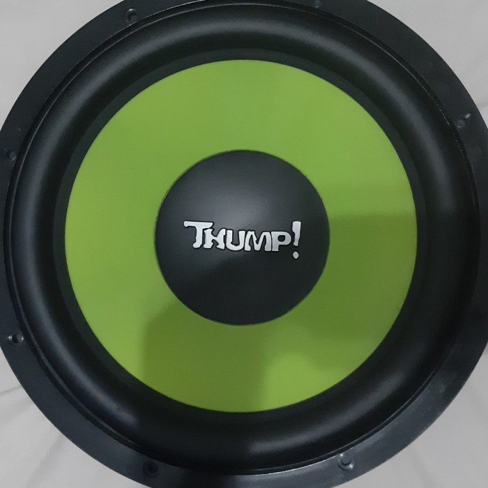 subwoofer murah audio mobil 12" 12 " inc inch thump tp-12d tp 12d 12 d