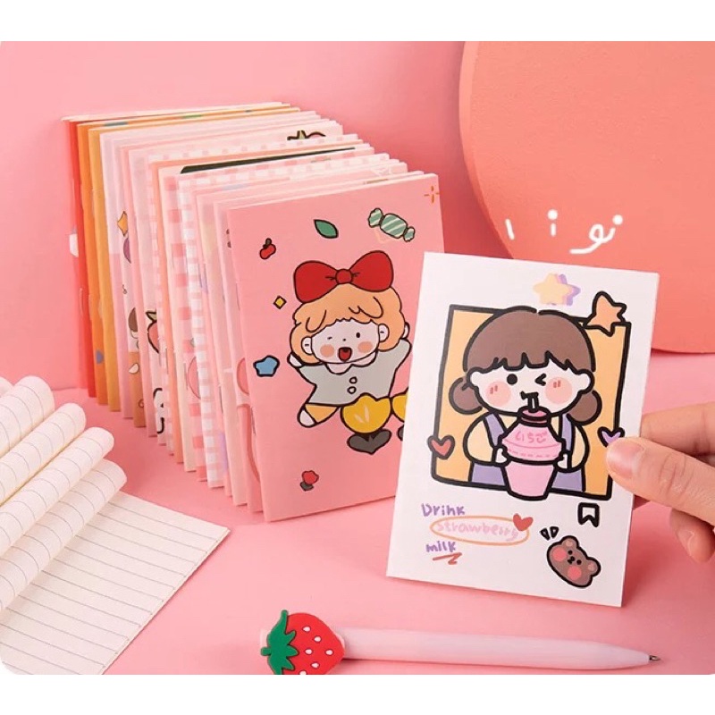 

buku tulis note mini lucu Buku Tulis Mini Motif Kartun Note Book Mini Cartoon Book Notepad Karakter Buku Tulis Memo Kecil Murah Import