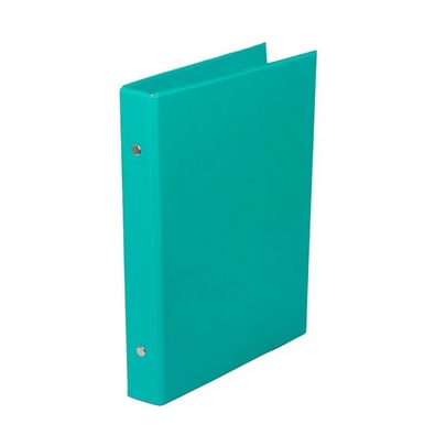 Bantex #1324 22 A5 Multiring Binder - Turquoise [20 Ring/ 25 mm]