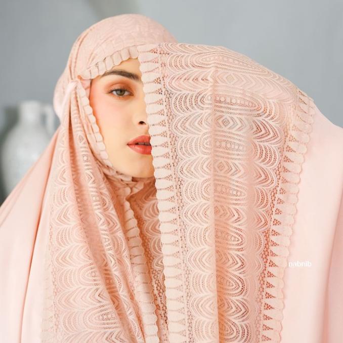 Nabnib - Rena Mukena Silk Mukena Sutra Premium Salem