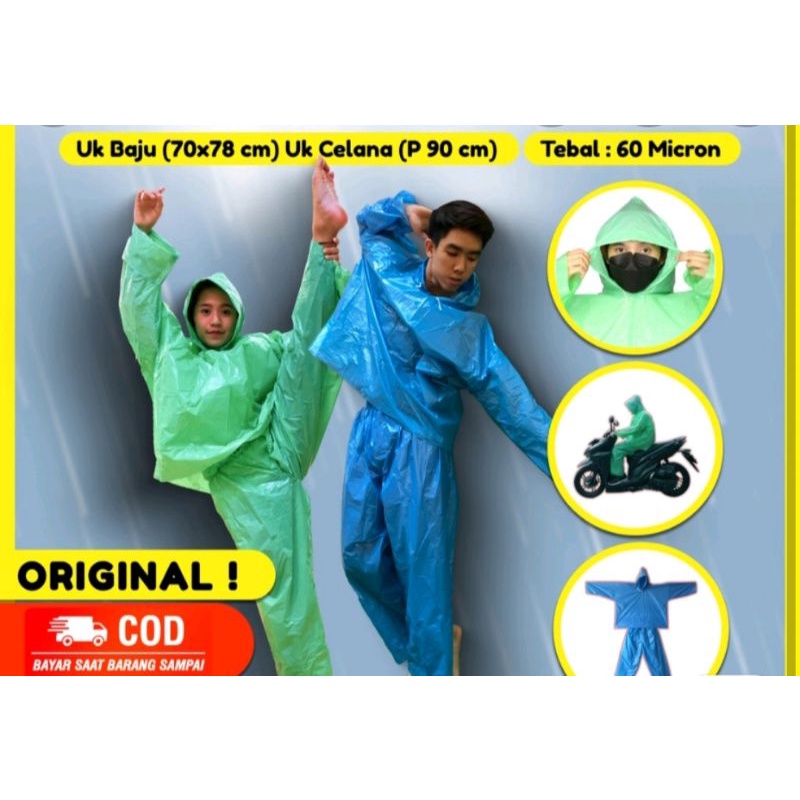 JAS HUJAN BAMBU/Jas Hujan Plastik