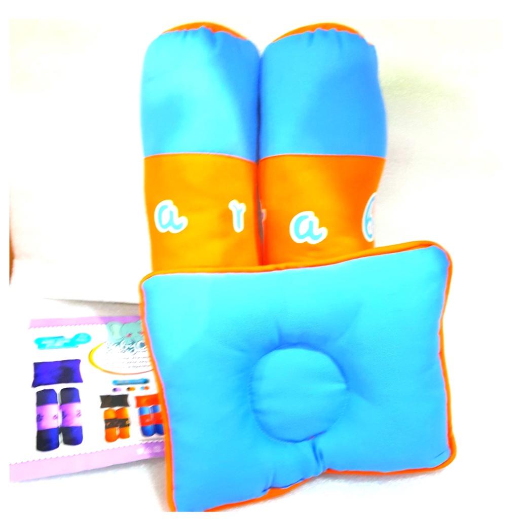 Bantal Set Bantal 1 + 2 guling baby new born Premium / Bantal Set new Born baby