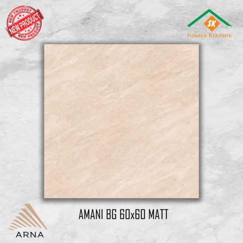 Granite lantai 60x60 amani beige / matt / arna