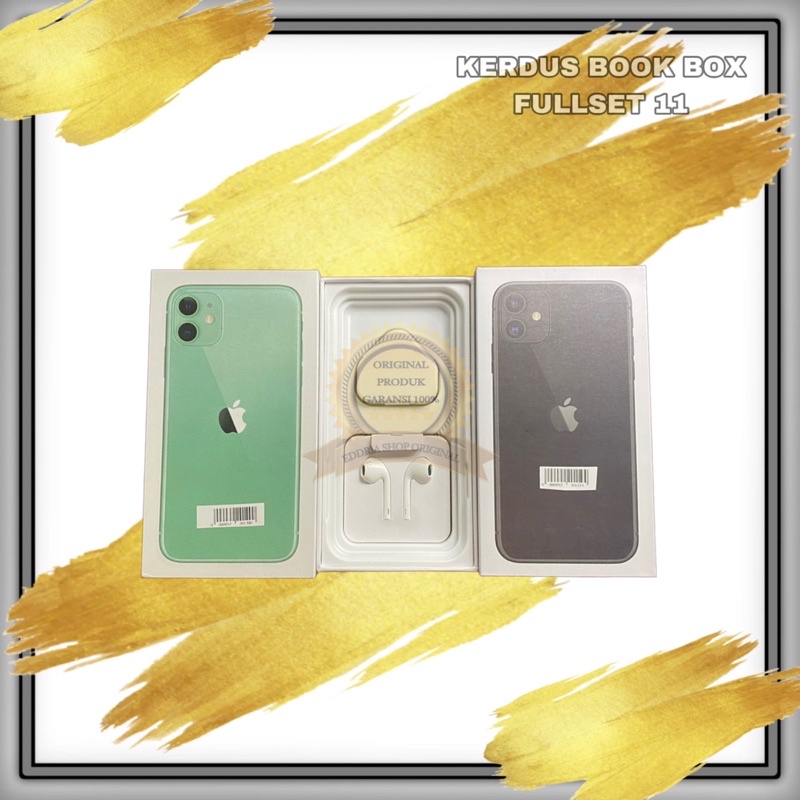 DUSBOOK BOX KOTAK IP HONE 11 FULLSET