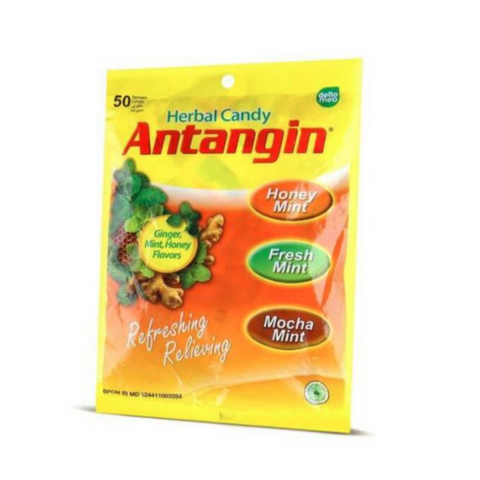 

Permen Antangin Herbal Candy 100gr - isi 50pcs / pouch