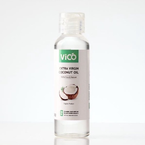 

Minyak Kelapa Vico Extra Virgin Coconut Oil isi100ml - Vco Virgin Coconut oil/Minyak Kelapa Murni