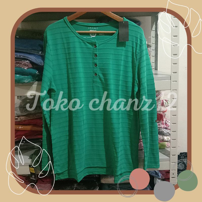 KAOS WANITA PHENOMENAL CHISEL BUSUI  PEREMPUAN DEWASA REMAJA TANGAN ADA KANCING BISA 7/8