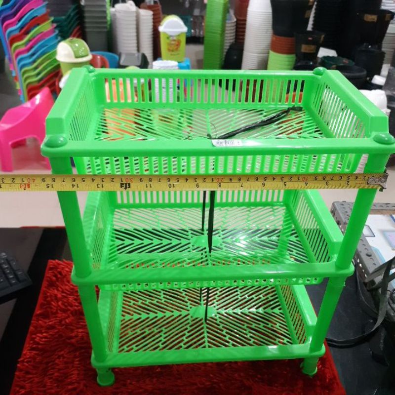 Rak Gelas/Rak Map Serbaguna Plastik