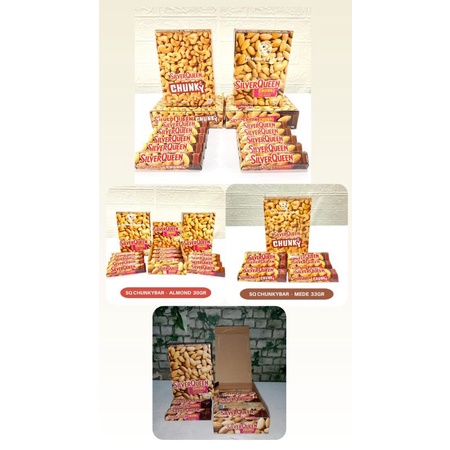 

Coklat Silverqueen/Coklat Chunky Bar/Coklat 30 gram/Coklat Enakkk/Coklat Termurah