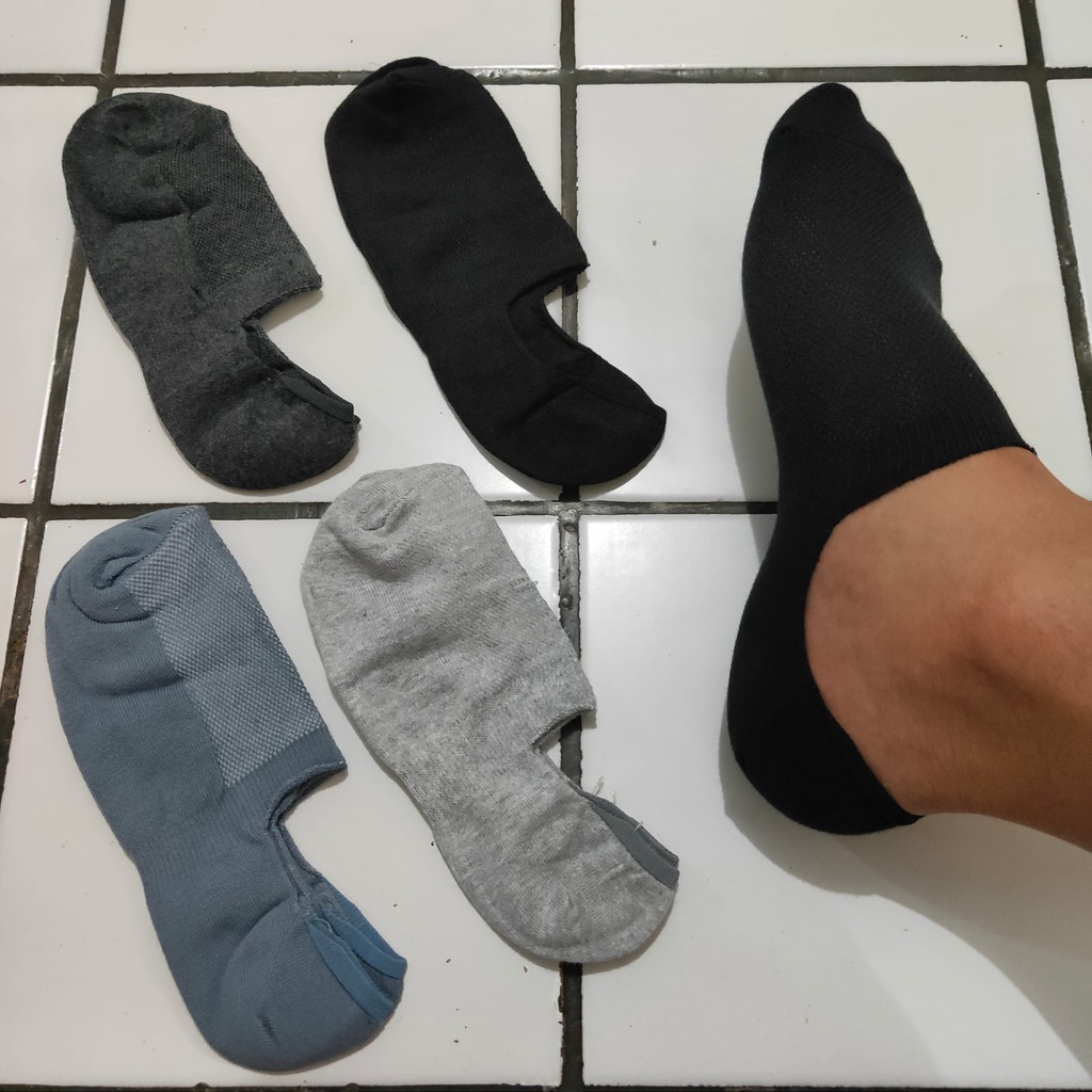 [MURAH] Kaos kaki dewasa hidden invisible sock sport KKTUMIT-BOATKAOS