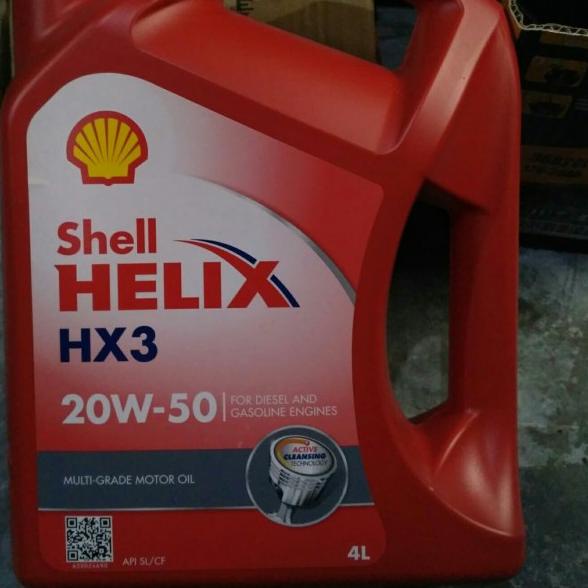 oli Shell Helix HX3 SAE 20W-50