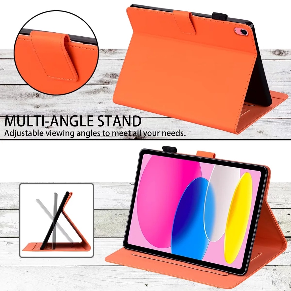 Flip Case Tablet 10 (2022) 10.9 &quot;iPad 10th Gen 10.9&quot; A2757 A2777 Motif Binatang Lucu