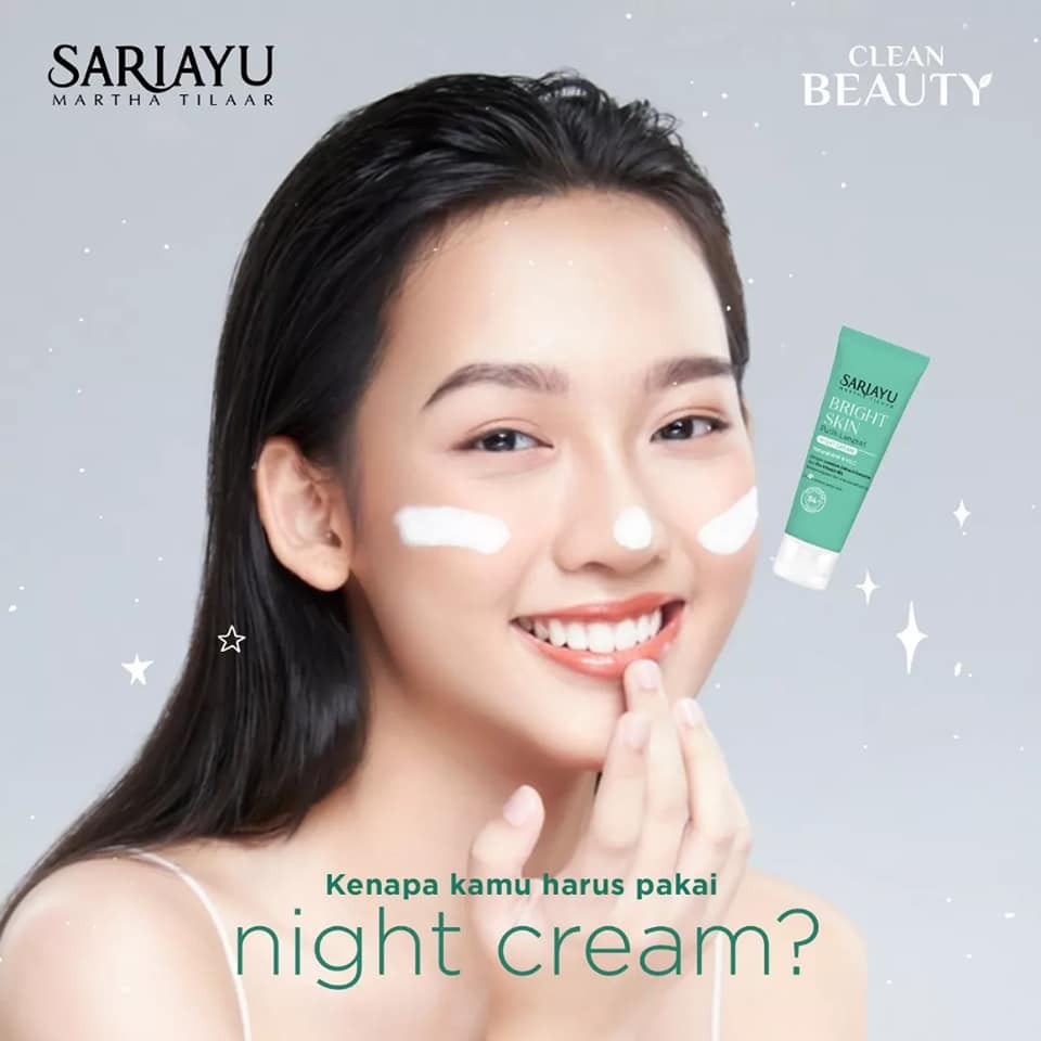 SARIAYU Putih Langsat Night Cream 20mL